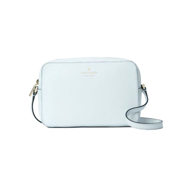 New Kate Spade Harper Crossbody bag Leather Moonlight - Picture 1 of 4